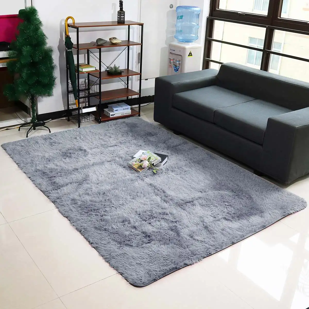 

Thick Carpet for Living Room Modern Shaggy Tie-dye Carpet Kids Room Alfombra Plush Area Rug Bed Room Soft Velvet Mat Silky Rugs