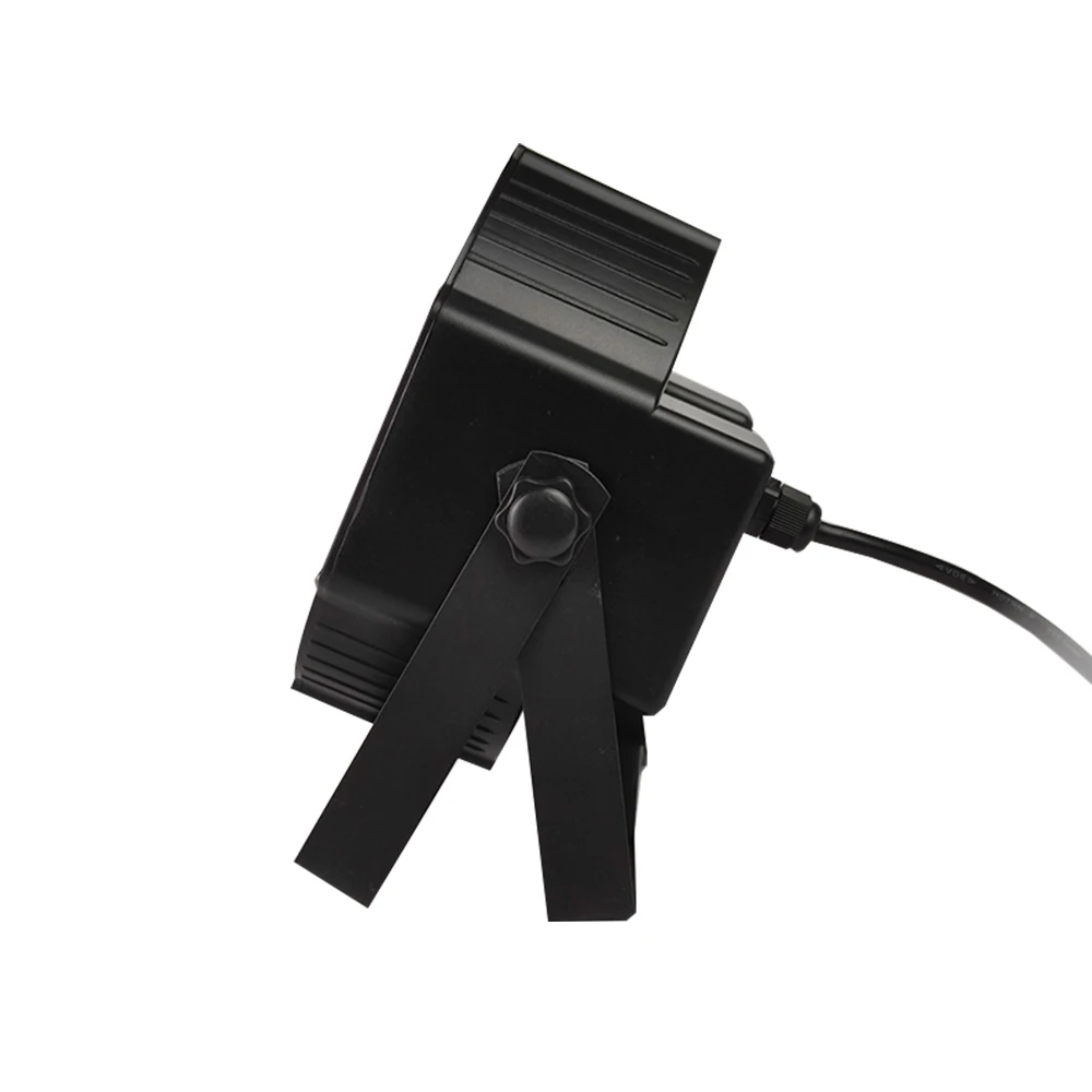 6 в 1 светодиодные лампы RGBWA + UV 12x18 Вт плоские dmx512 освещение для дискотеки
