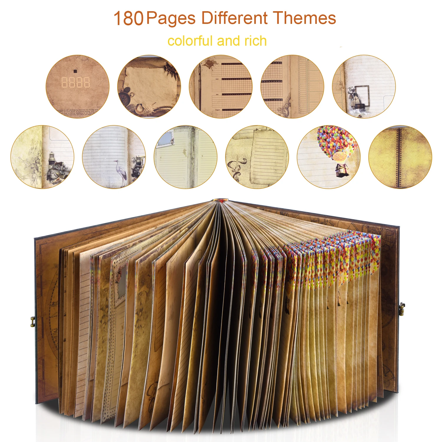 Фотоальбом сделай сам 4 цвета 180 страниц для путешествий офиса школы бизнеса | Дом