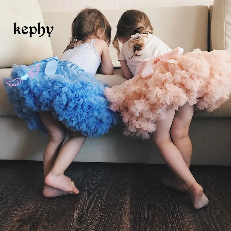 Женская Пышная юбка пачка шифоновая несколько цветов для танцев на день рождения