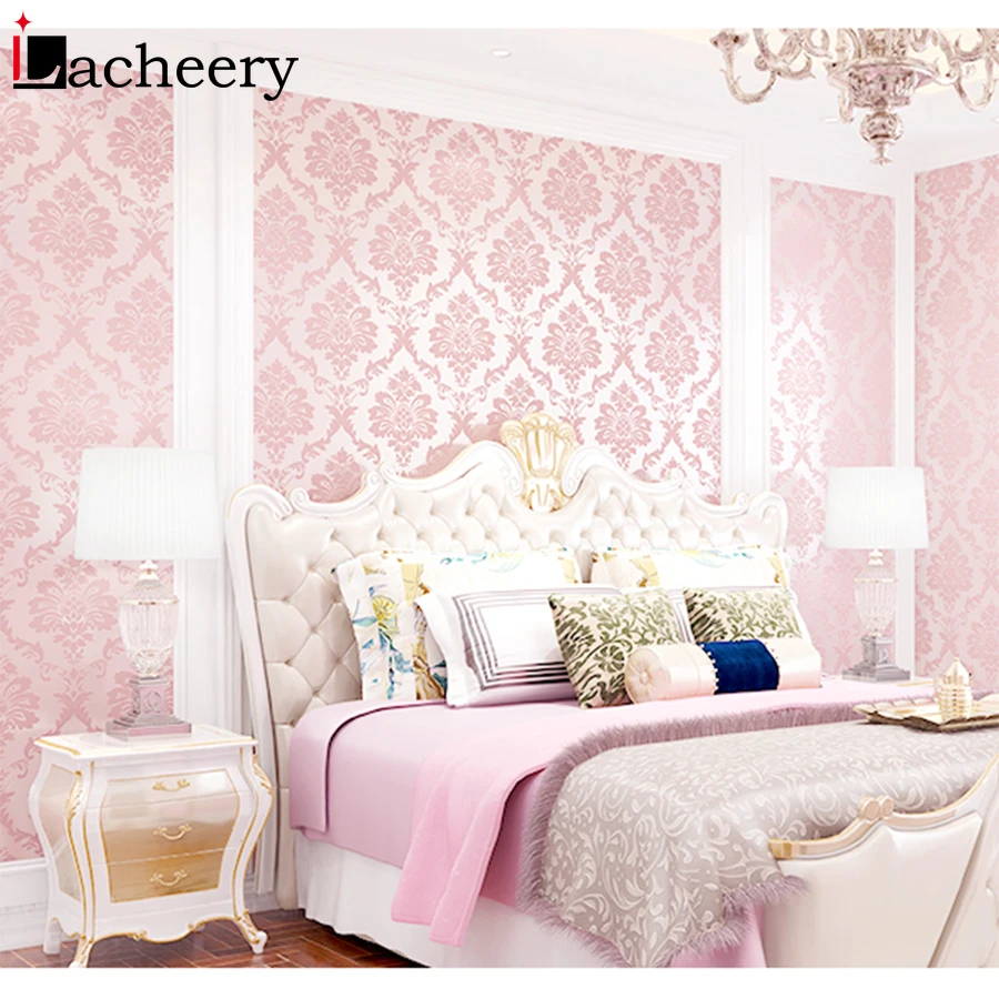 

Self Adhesive Wallpaper In Rolls European Luxury Room Decor PVC Floral Embossed Wall Stickers Waterproof Furniture Contact Paper