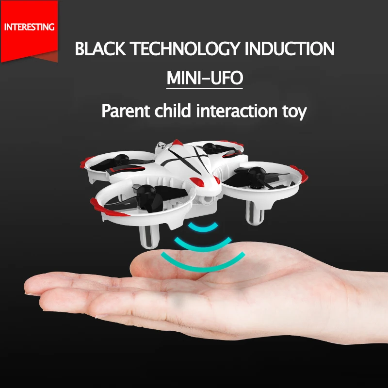 Индуктивный беспилотный мини-беспилотник четырехосевой летательный аппарат