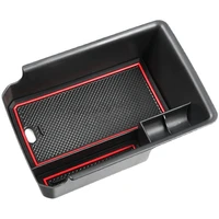 car styling central armrest storage box trim for audi a3 2021 container tray organizer auto interior accessories