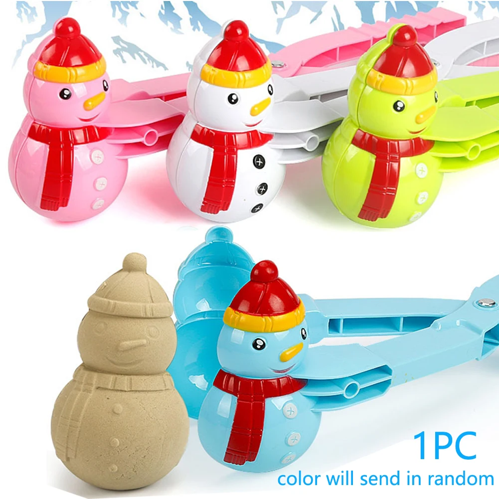 1 шт. зажим для снеговика пластиковый инструмент изготовления зимних шаров