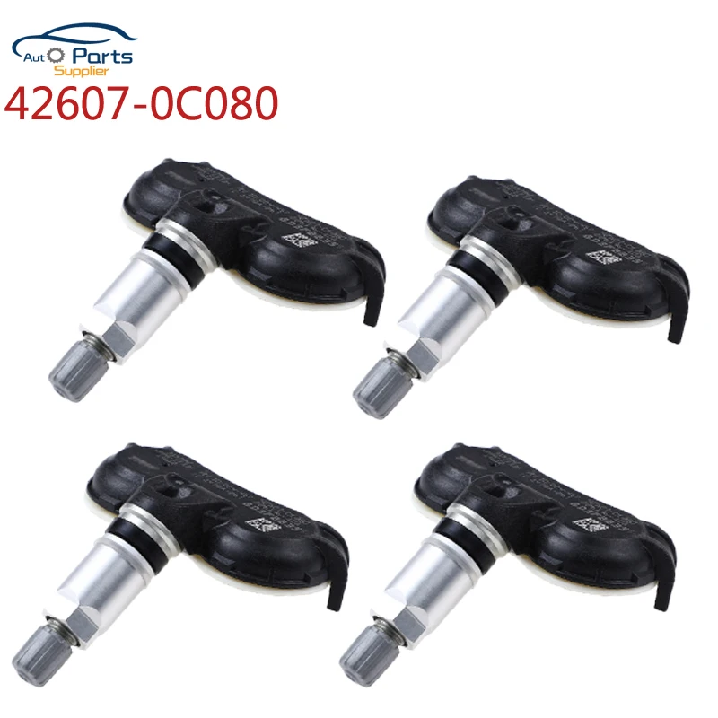 

4 шт. 42607-0C080 426070C080 датчик контроля давления в шинах TPMS система контроля давления в шинах для Toyota Tundra Venza Sequoia