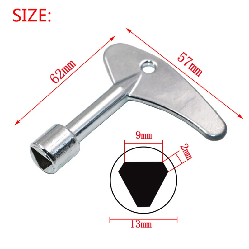 

Универсальный сплав Треугольники переключатель ключ поезд электрический ключ для шкафа ключ, дюймовый стандарт 2 шт.