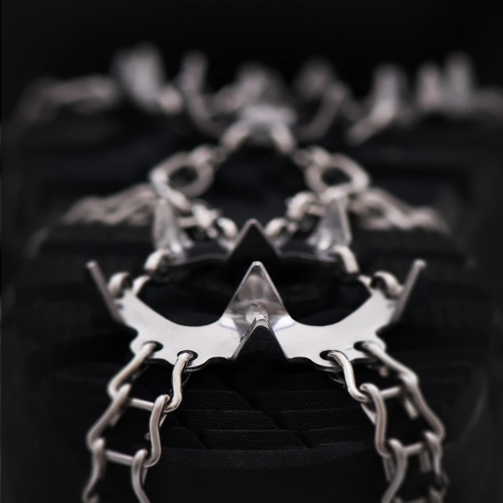 Hot New Naturehike 1 Pair Antiskid Outdoor Climbing Crampons Winter Walk 19 Teeth Ice Gripper Snowshoes Manganese steel Slip Sho | Спорт и