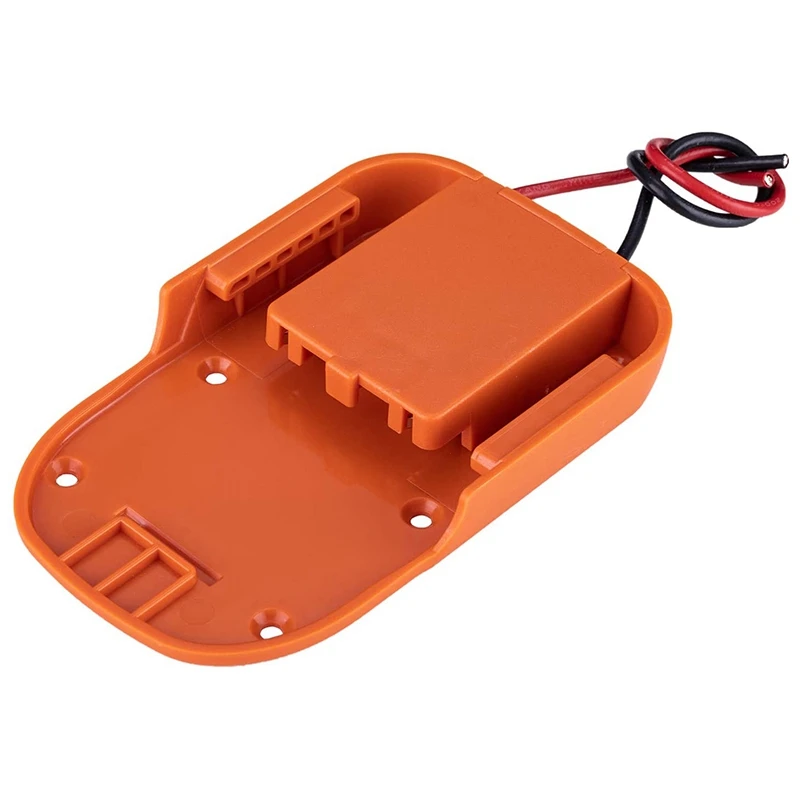 

Power Wheels Adapter for Ridgid AEG 18V Hyper Li-Ion Battery Dock Power Connector Rigid 12 Gauge Robotics