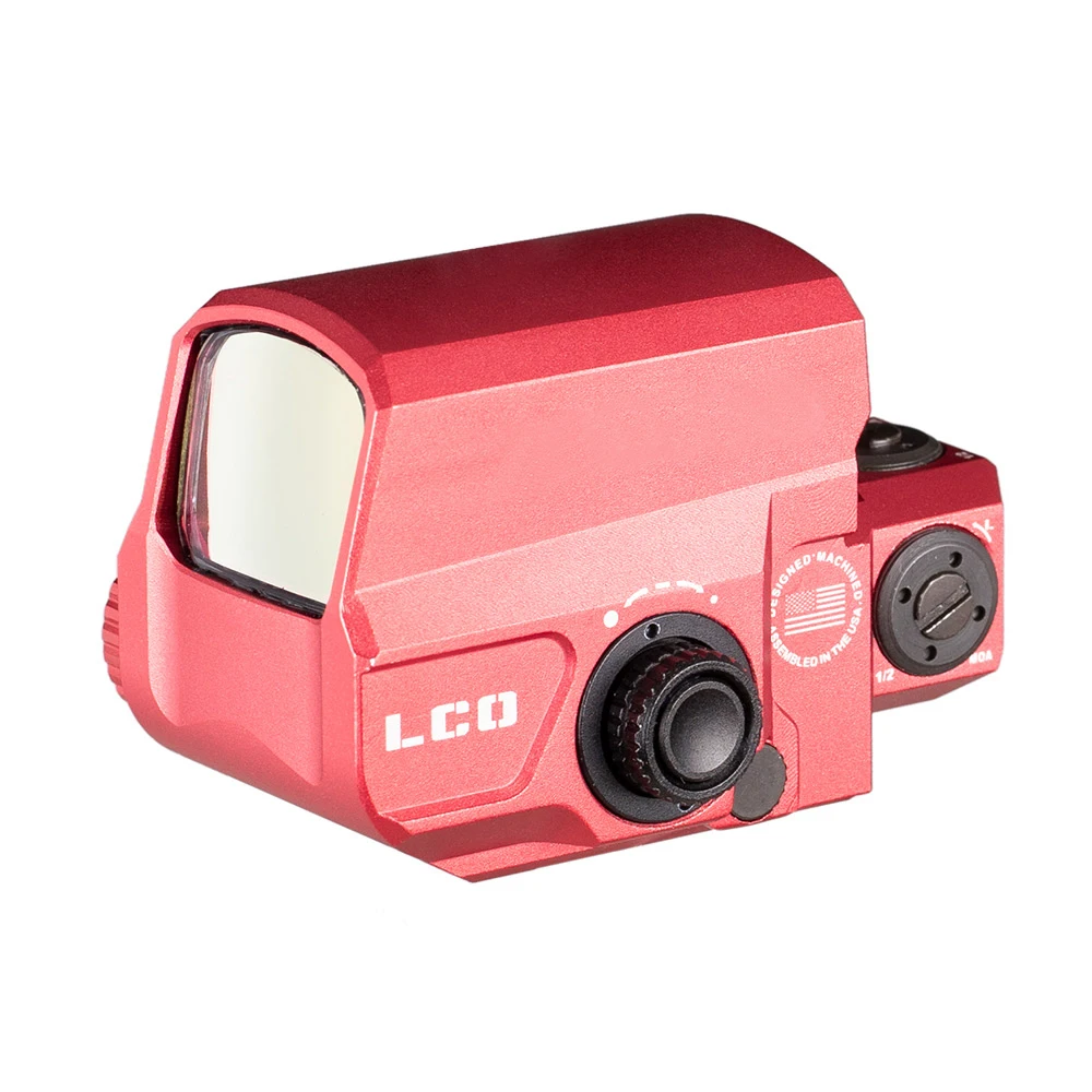 Дропшиппинг LCO Tactische красный точечный прицел Jacht Scopes Reflex Sight Met 20 мм Rail Mount Holografische Zicht