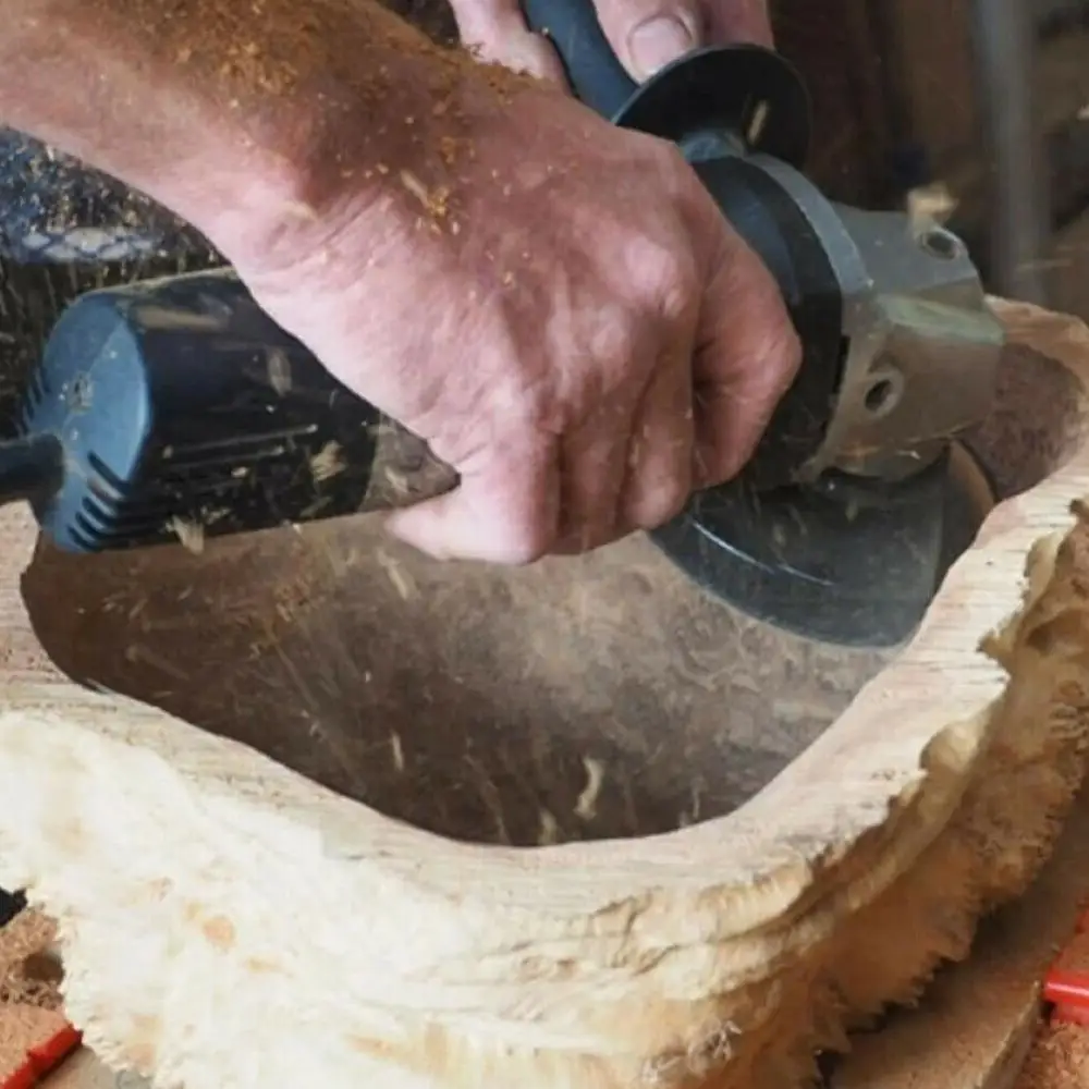 

Woodworking Blade Wood Carving Tea Table Triangle Blade Grinder Carving Grinding Carving Angle Blade Root Leaf Knife Three S6A1