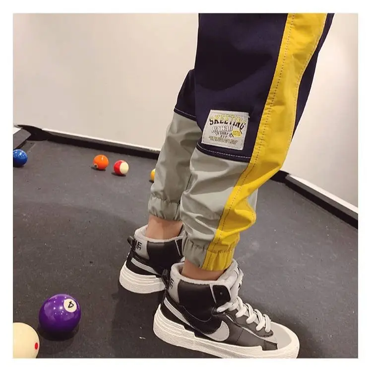 Детские штаны для мальчиков брюки-карго осенние детские в стиле хип-хоп