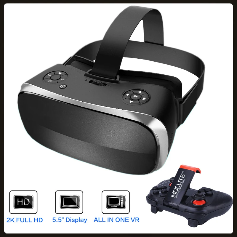 2K HD Wi Fi HDMI видеобокс умные очки 5 ƉG ОЗУ Android Виртуальная реальность все в одном VR