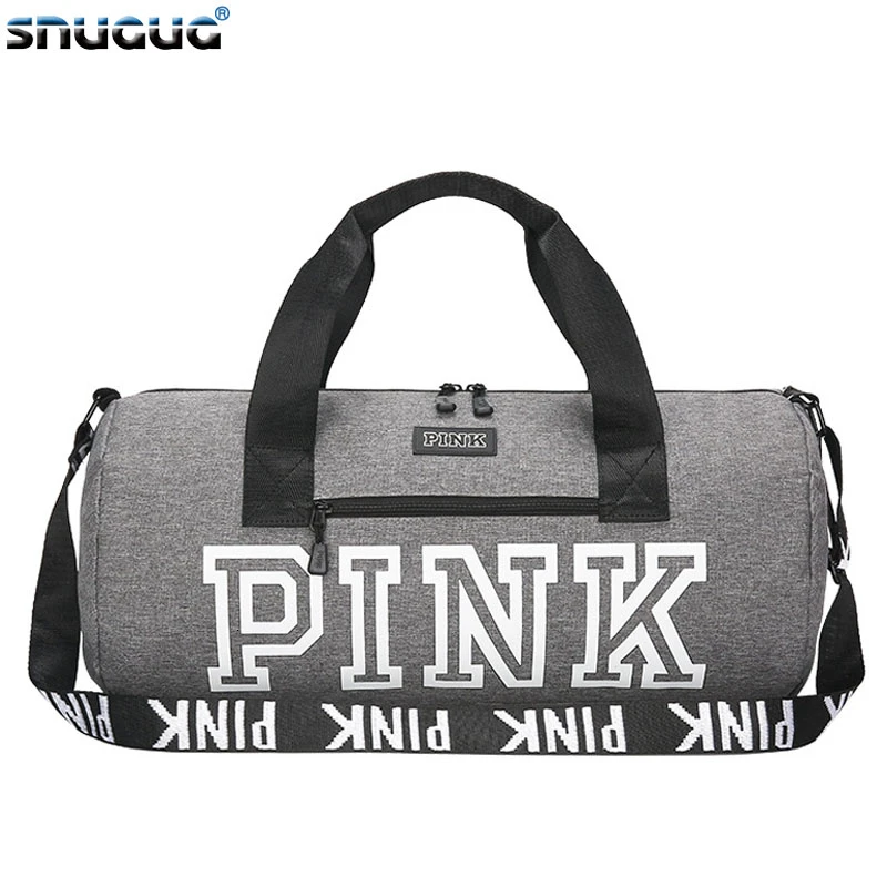 SNUGUG розовая спортивная сумка для женщин водонепроницаемые спортивные сумки