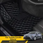 Автомобильные напольные коврики для Toyota Corolla Hybrid 2019 2020, аксессуары для интерьера, коврики, индивидуальные чехлы, Стайлинг педалей, напольные коврики