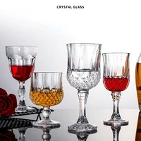 jade crystal creative wine crystal wine baijiu goblet red wine glass diamond glass glass