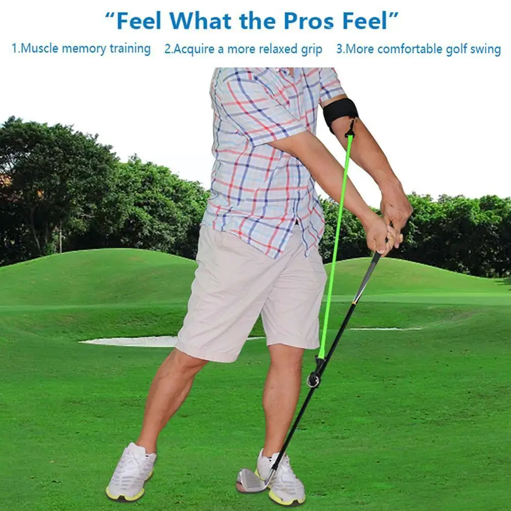 

HOT Golf Swing Trainer Latex Tube Golf Club Fixing Resistance Bands Training Golf Equipment Outdoor Rope Golf Accessories