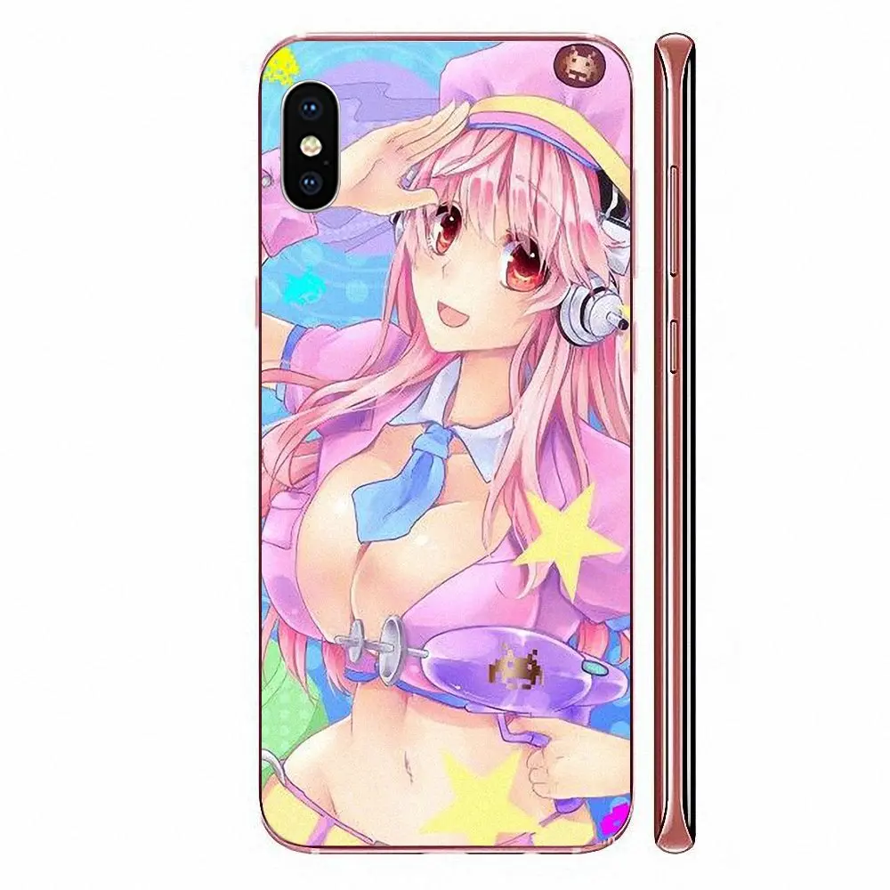 Супер Sonico Аниме Сексуальная девушка ультра тонкий узор для Galaxy J1 J2 J3 J330 J4 J5 J6 J7 J730 J8