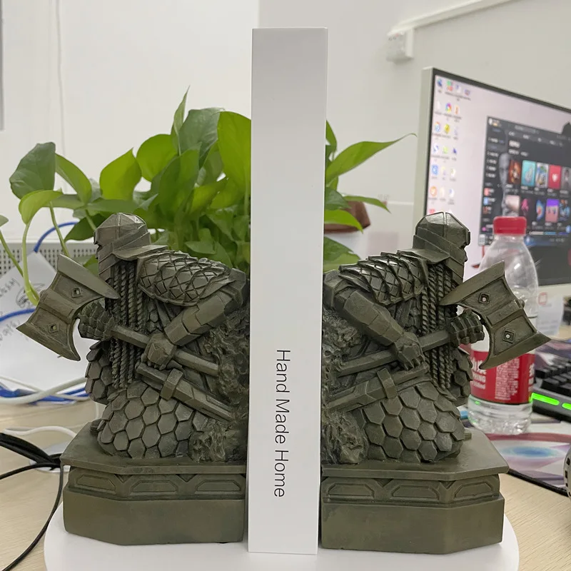 Erebor одинокая горная дверь гномы воин домашний декор художественная полимерная