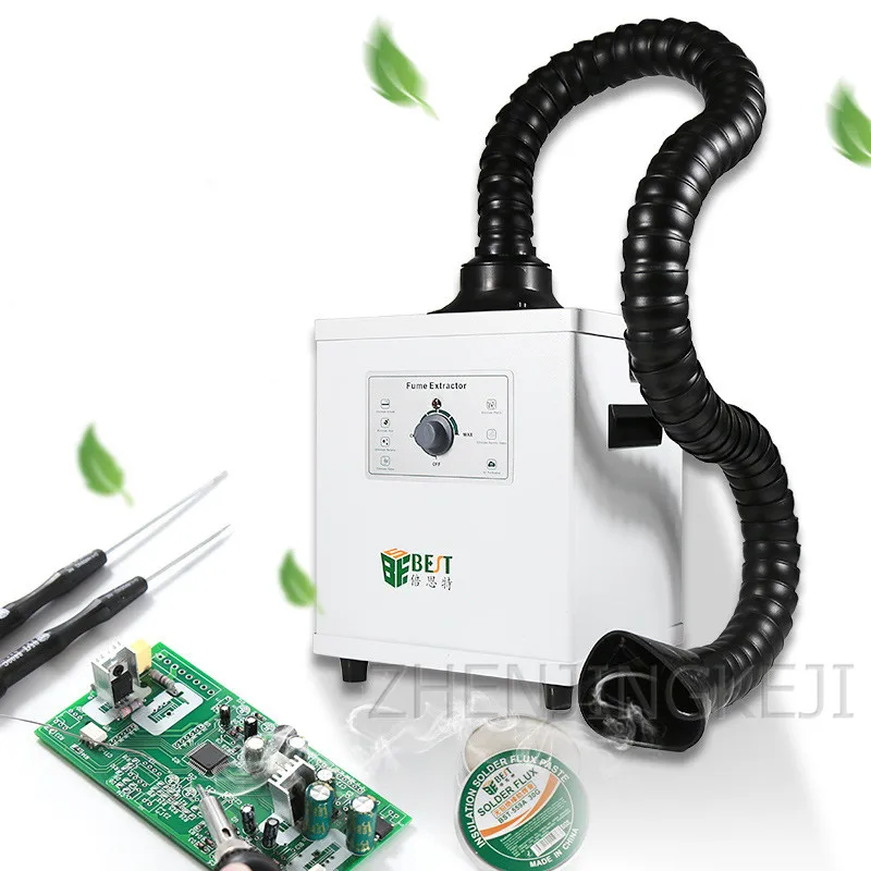 

Solder Smoke Purifier Electronic Soldering Iron Smoking Instrument Strong Suction Air Purification Smoke Filter Welding Filter