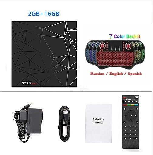 2GB16GB Add I8 4 Гб ram 64 Гб rom 6K Smart tv BOX Android 9,0 T95 MAX Allwinner H6 четырехъядерный 2,4G Wifi Youtube 16G/32G T95MAX телеприставка - Цвет: 2GB16GB Add I8