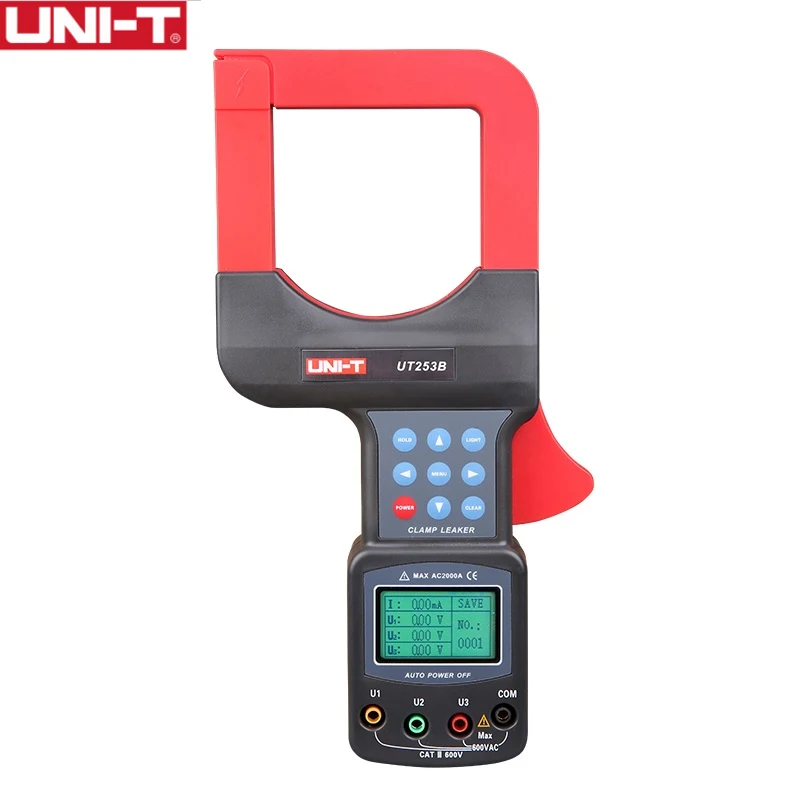 

UNI-T UT253B Automatic range data storage clamp meters RS-232 data transmission ampere meter clamp