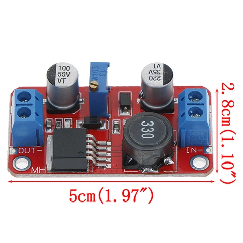 DC-DC повышающий модуль XL6019 5A