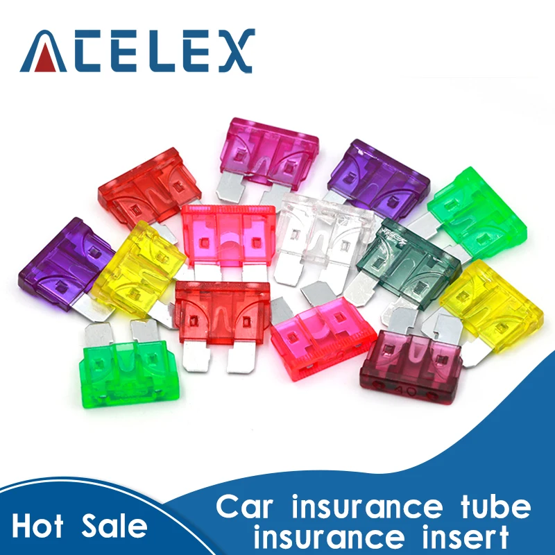 10 шт. Автомобильный Электрический предохранитель Mini Micro Auto Blade 2A 3A 5A 7.5A 10A 15A 20A 25A 30A