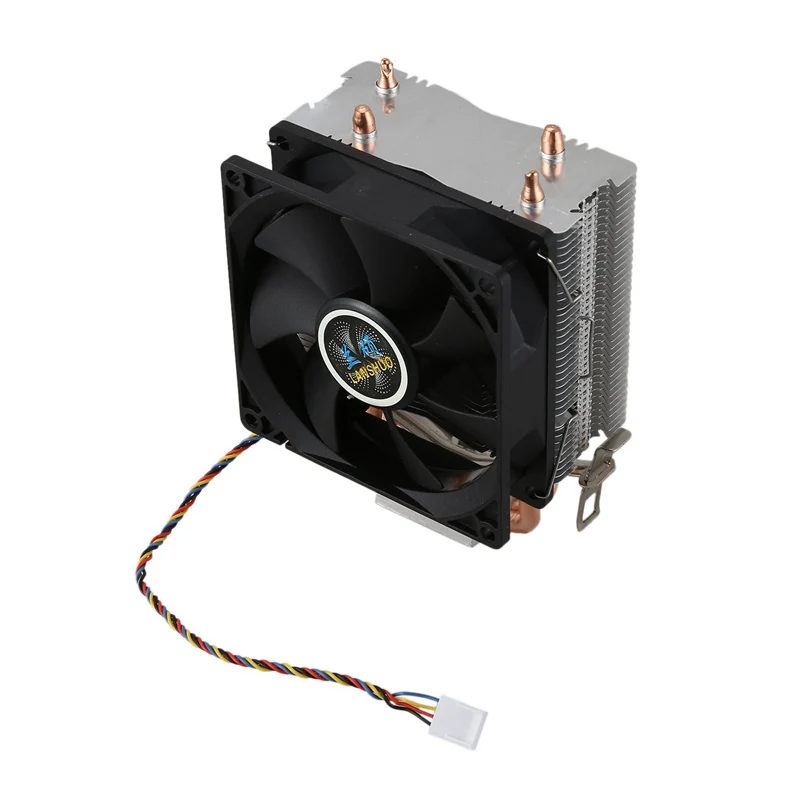 Lanshuo чистая медь 2 тепловая трубка для 1366 1155 775 Intel/Amd мульти платформенный