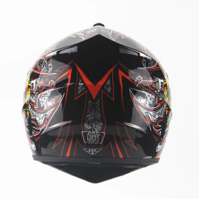 HiMISS полная защита внедорожника Casco мотоцикл мото байк мотокросса шлем|Шлемы| |