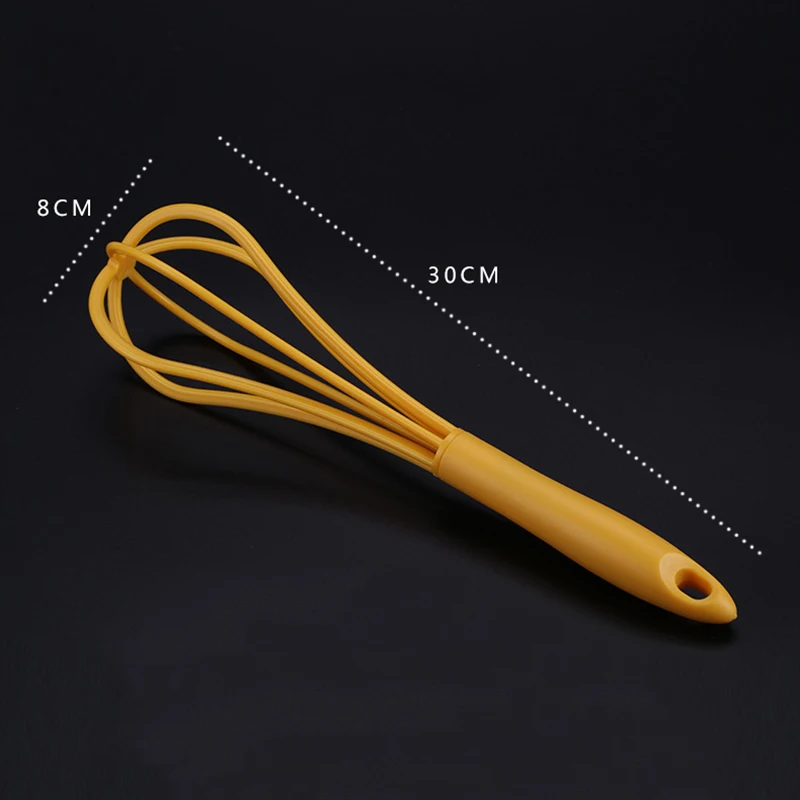 

Multifunctional Rotary Manual Egg Beater Mixer Plastic Kitchen Egg Whisk Bake Tool Egg Agitator 1 Pcs