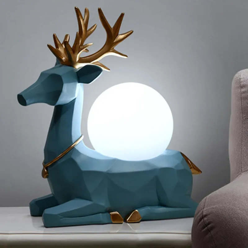 Современная Скандинавская абстрактная Геометрическая статуя лошади настольные