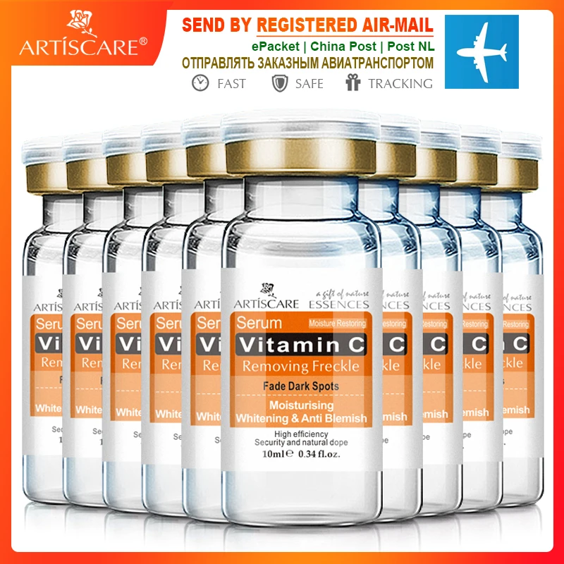ARTISCARE витамин С отбеливающая сыворотка гиалуроновая кислота крем для лица