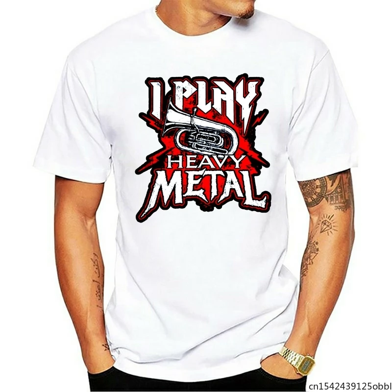 

Heavy Metal Tuba Player Marching Tubas T-Shirts Customized Sunlight T Shirt For Men Tops Top Quality Casual Plus Size M-5XL