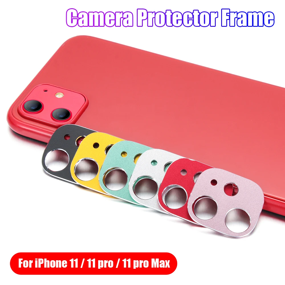 Защитная крышка объектива камеры металлическое кольцо для iPhone 11 Pro/11 защитная