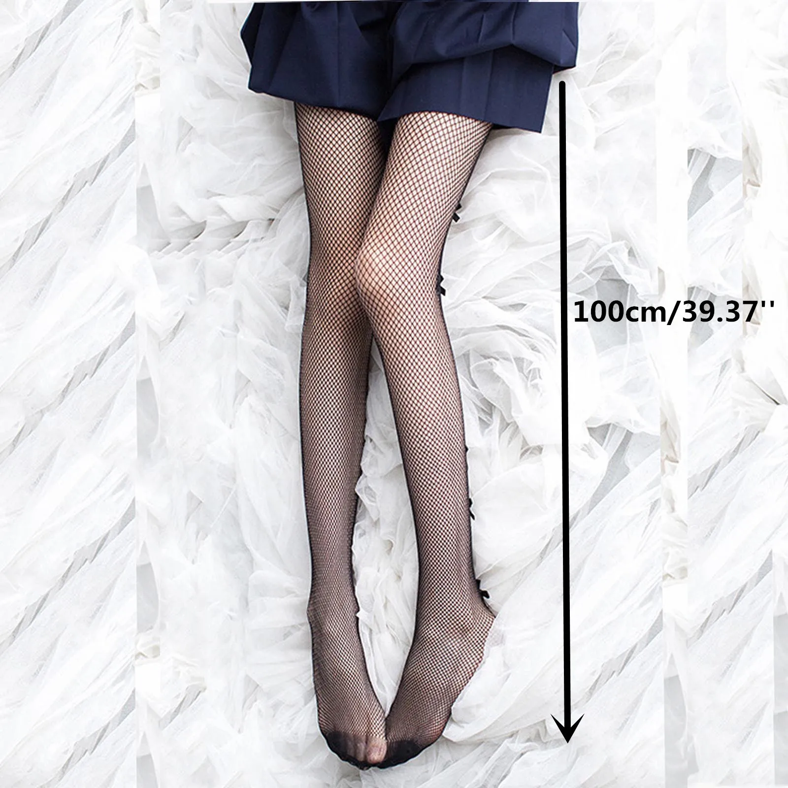 

Two styles Ladies Satin Bow Cute Sexy Legs Long Tube Transparent High Thigh Stocking kousen dames Hollow mesh high socks Sexy