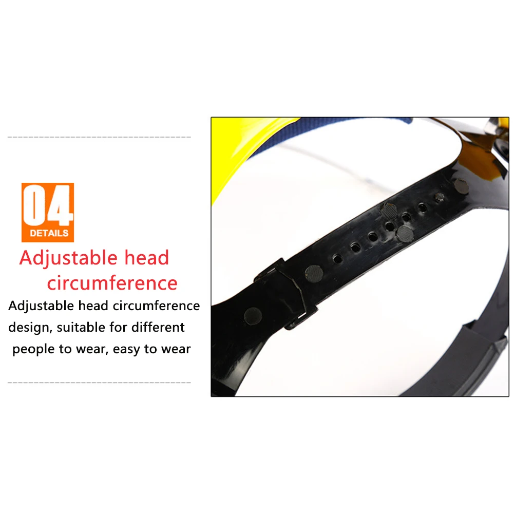 

1 Piece Unisex Anti Oil Splash Full Face Shield Clear Double-sided Face Cover Visor Guard Electric Welding Safety Grinding