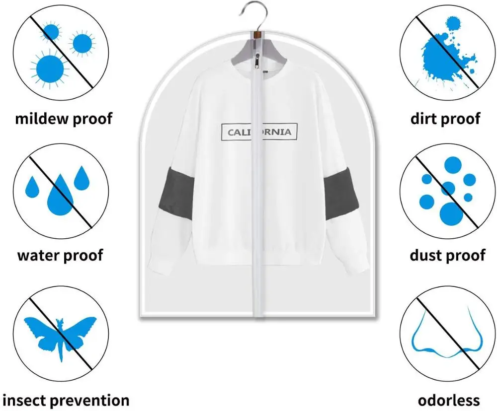 Верхняя одежда подвесная костюм пальто пылезащитный чехол домашняя сумка для