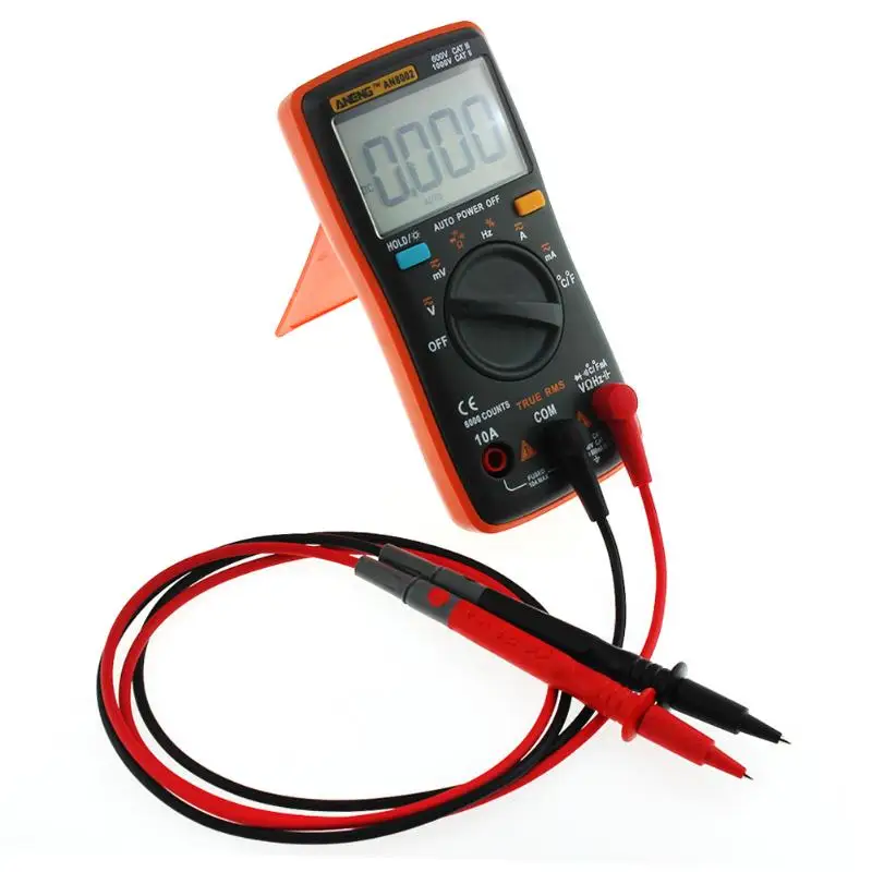 ANENG AN8002 Digital Multimeter True RMS 6000 Counts AC/DC Ammeter Voltmeter Ohm Temperature Tester Profesional Current Meter |