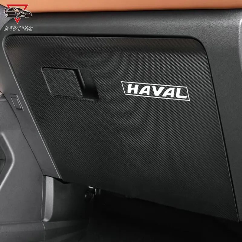 Для Haval Jolion 2021 2022 кожаная дверь противоударный коврик с углеродным волокном