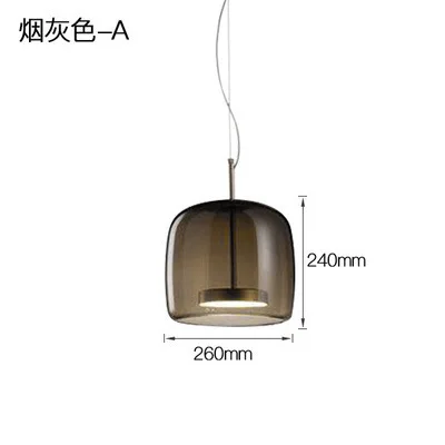 modern deco maison industrial lamp glass living room restaurant pendant lights hanging | Лампы и освещение