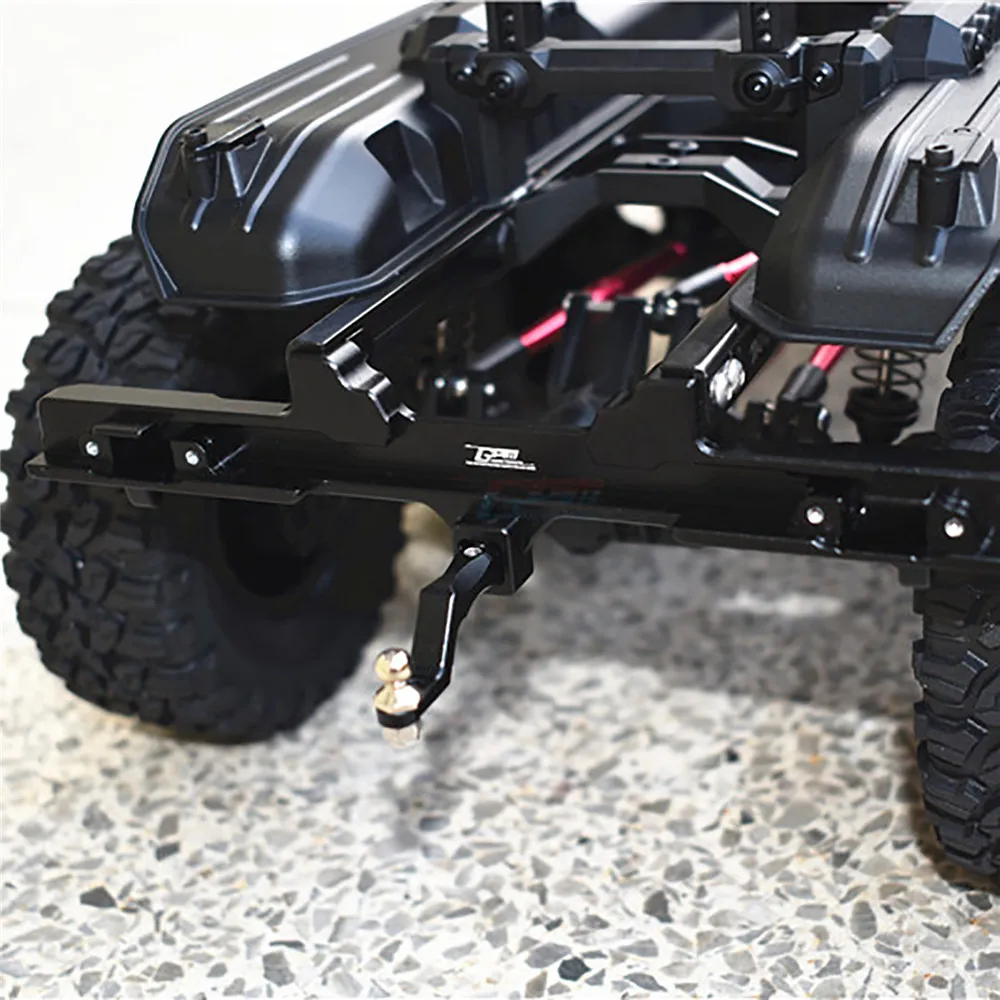 Металлический задний бампер с буксировочным крючком для TRAXXAS TRX6 G63 6X6 Запчасти