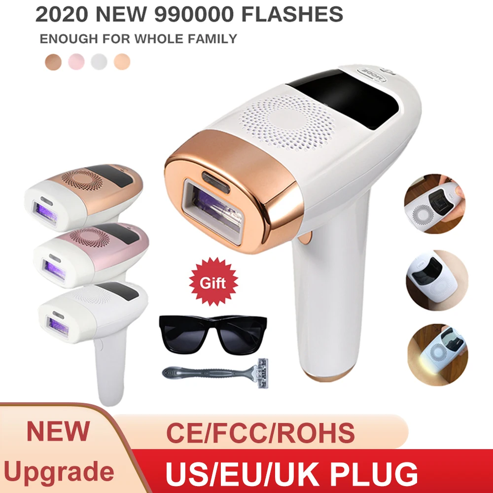 Лазерный эпилятор с 999999 вспышками фотоэпилятор бытовое устройство для лазерного