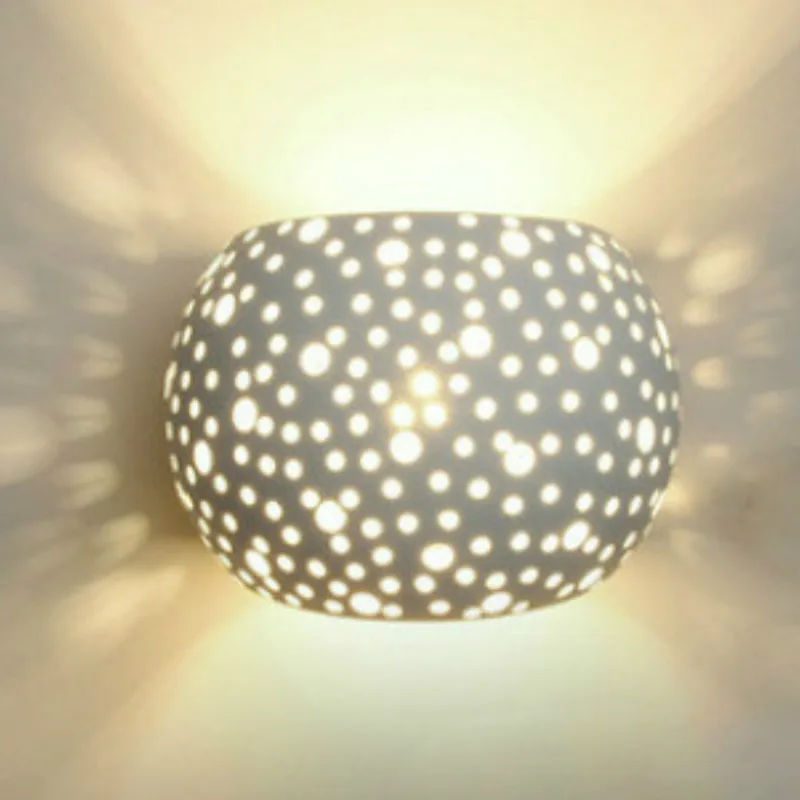 Современный настенный светильник Простой s Plaster Body для прохода коридора спальни