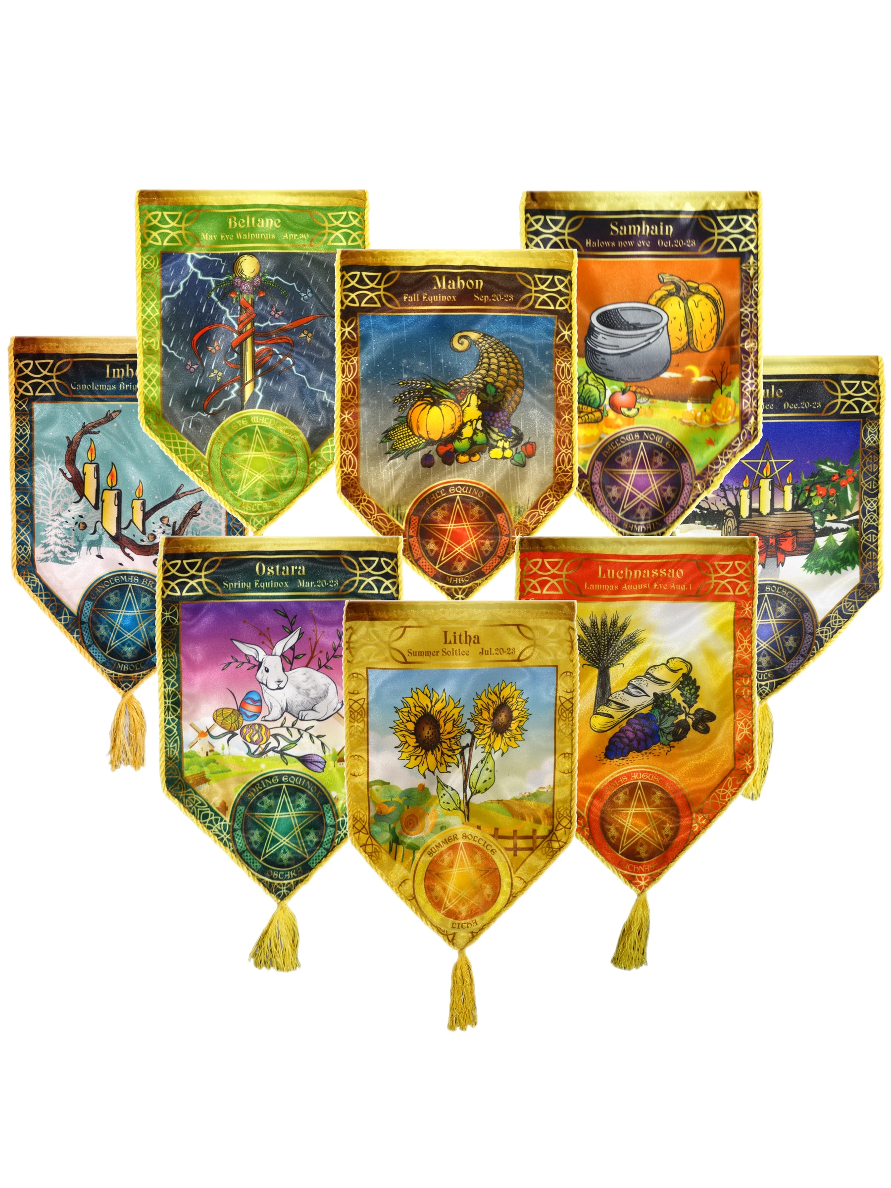 Подвеска серия колесо года Мабон|Церковные сувениры| |