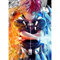 5d diamond painting wall handmade my hero academia cross stitch japan animation picture home decor full round drill embroidery