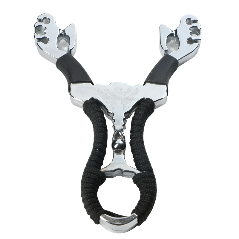 

Three - card six - strand stainless steel Wolverine alloy slingshot outdoor competition Card ball slingshot