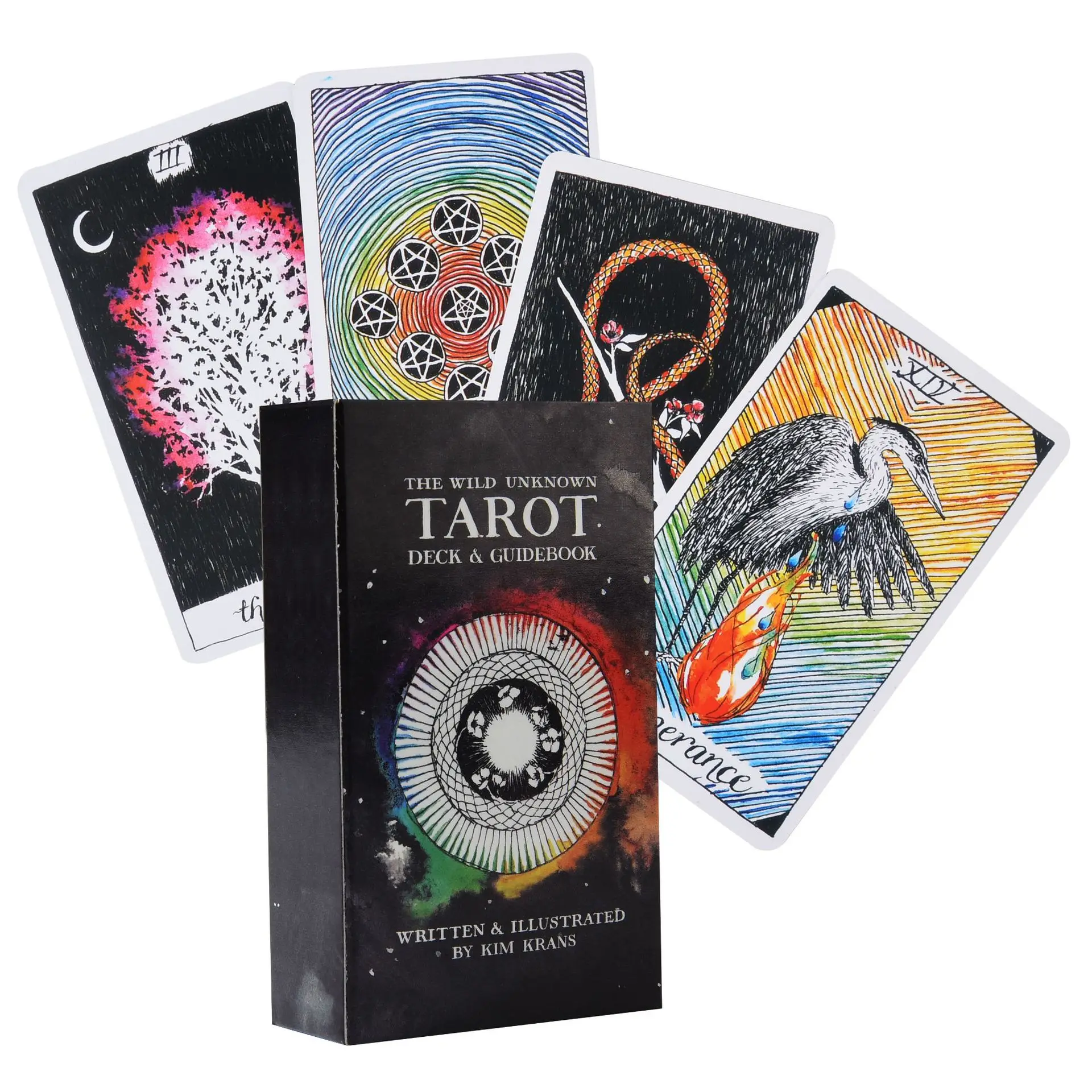 

The Wild Unknown Tarot cards A 78-Card Deck e-Guidebook Cards Board Divination Reading Love Moon Near me Beginners