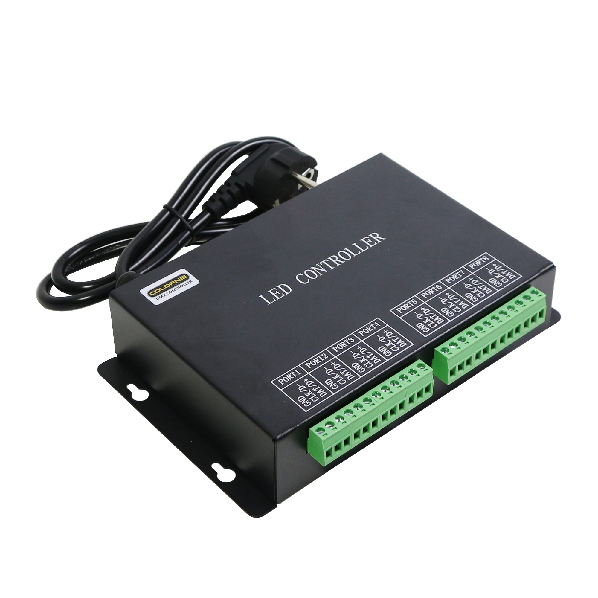 Новый светодиодный пиксельный контроллер H801RC 8192 пикселей 8 выходных портов