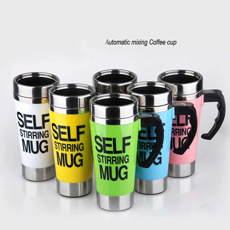 Automatic Stirring Electric Lazy Mixing Cup Self Mug Double Insulated Smart Coffee Milk Water Bottle | Дом и сад