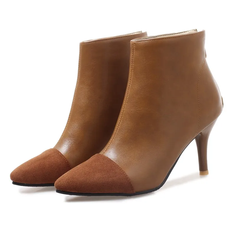 Большие размеры 9 10 11 17 Ботинки Женская обувь Ботильоны для женщин Женские